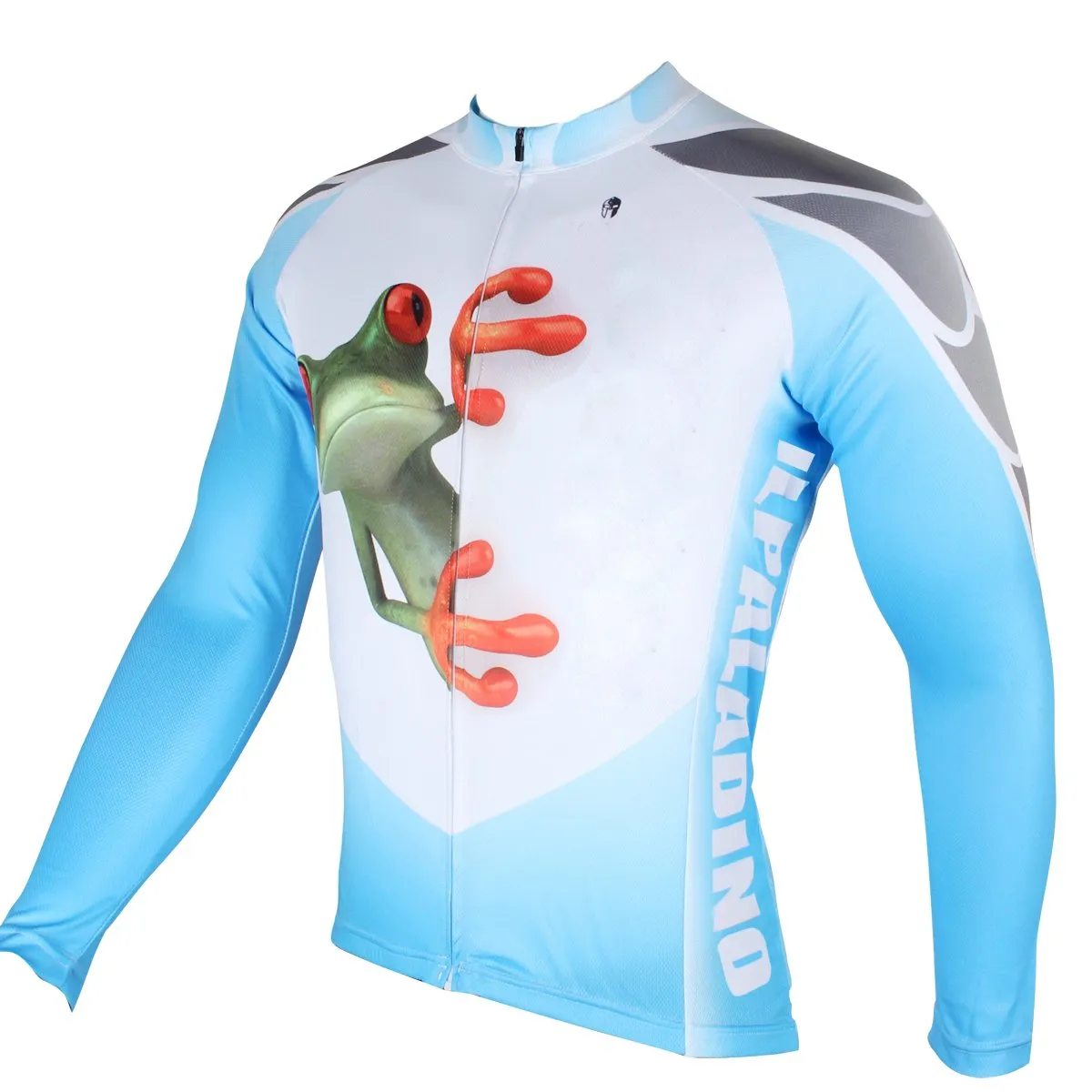 ILPALADINO Men's Long Sleeves Cycling Jersey Spring Autumn Exercise Bicycling Pro Cycle Clothing Racing Apparel Outdoor Sports Leisure Biking Shirts NO.156