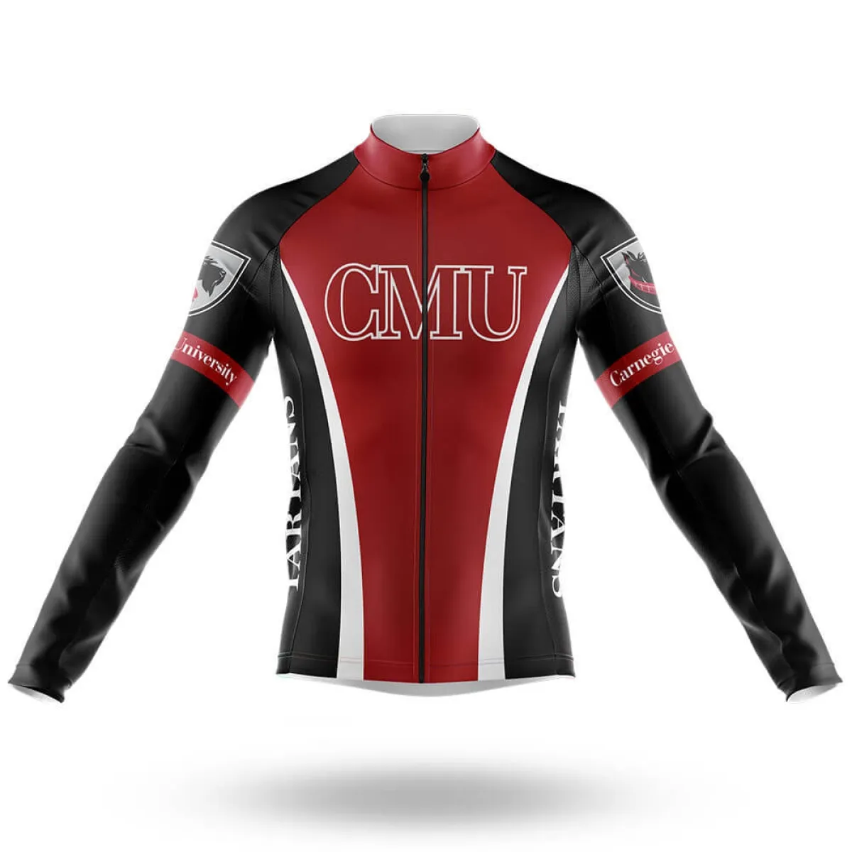 Carnegie Mellon University Long Sleeve Cycling Jersey Only