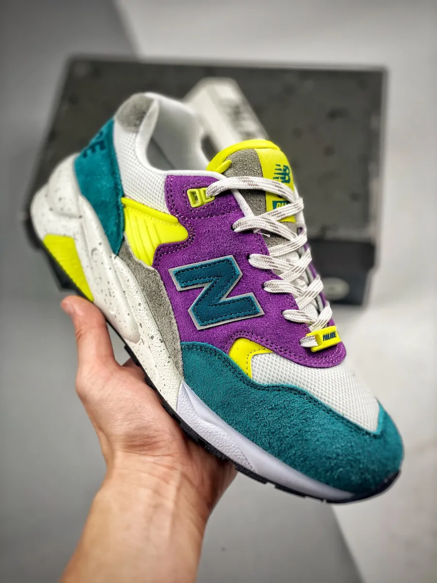 Palace Skateboards x New Balance 580 Teal Purple MT580PC2 palace new balance 580