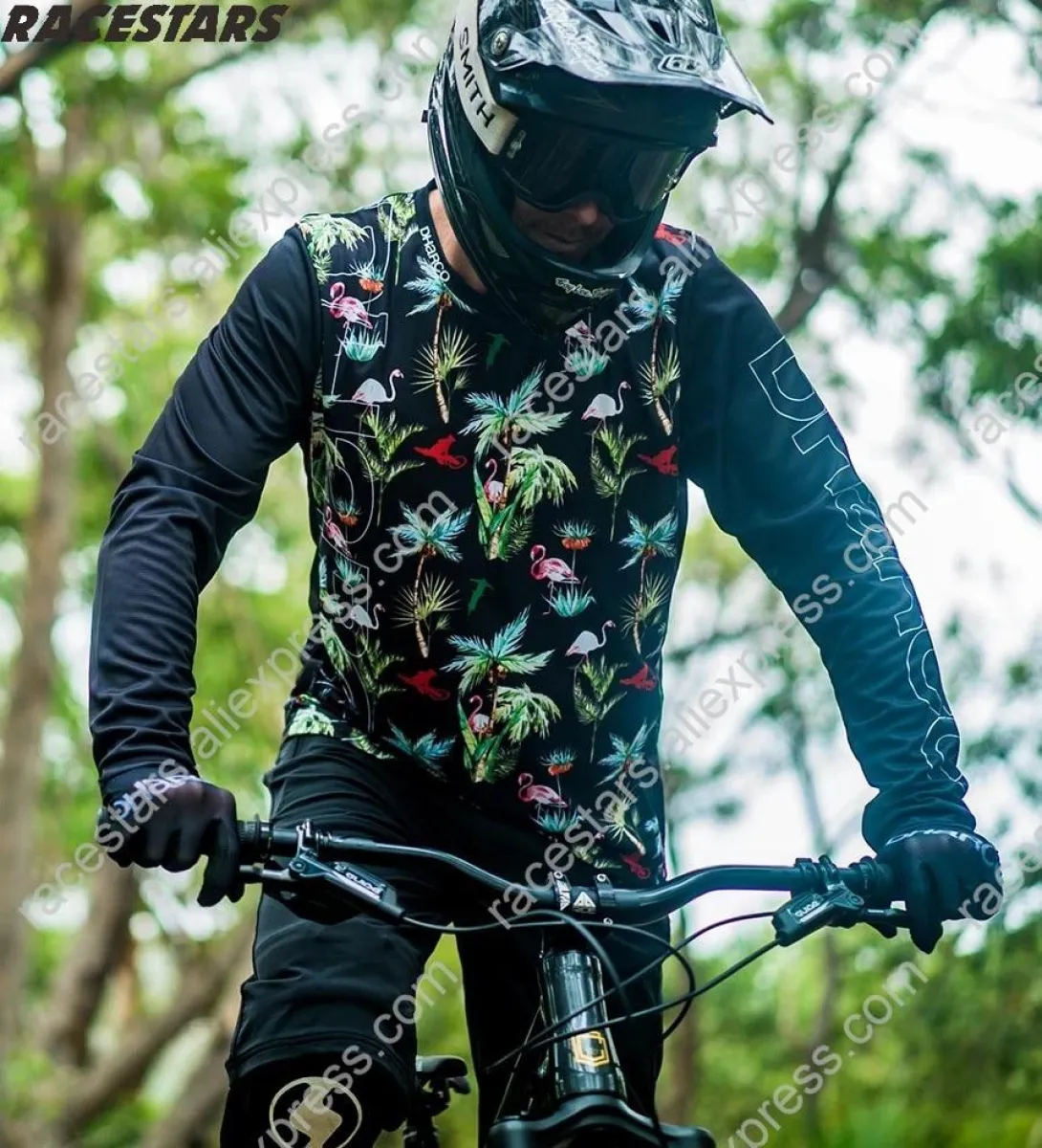 Downhill Jersey Motocross Jersey Enduro Spxcel MTB MX Cycling Mountain 2020 Bike DH Maillot Ciclismo Hombre Quick Drying Jersey