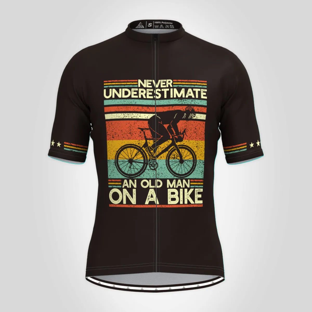 Men's Old Man Retro Cycling Jersey For Sale