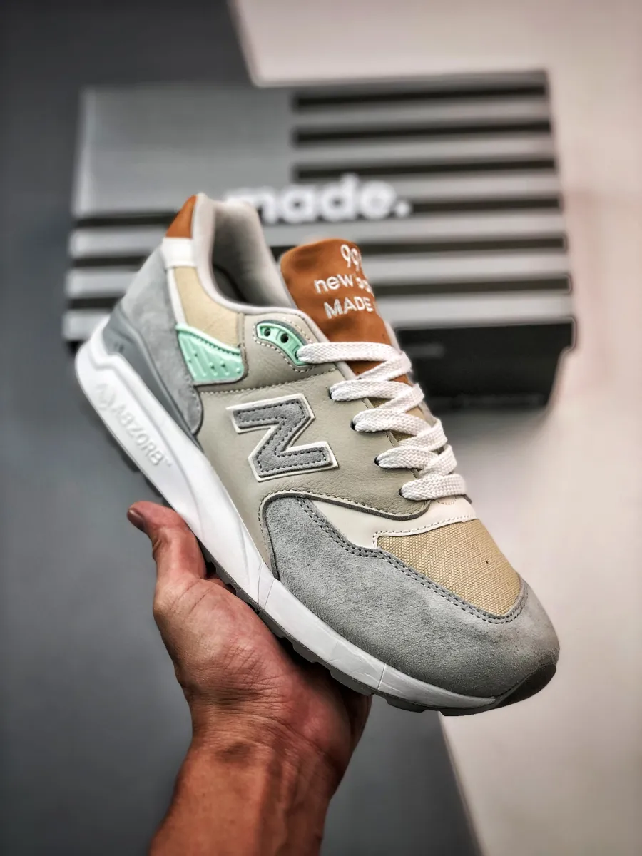 New Balance 998 White Tan M998ENE Outlet