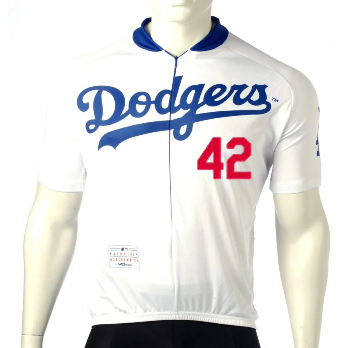MLB ﻿Jackie Robinson 42 Los Angeles Dodgers Cycling Jerseys