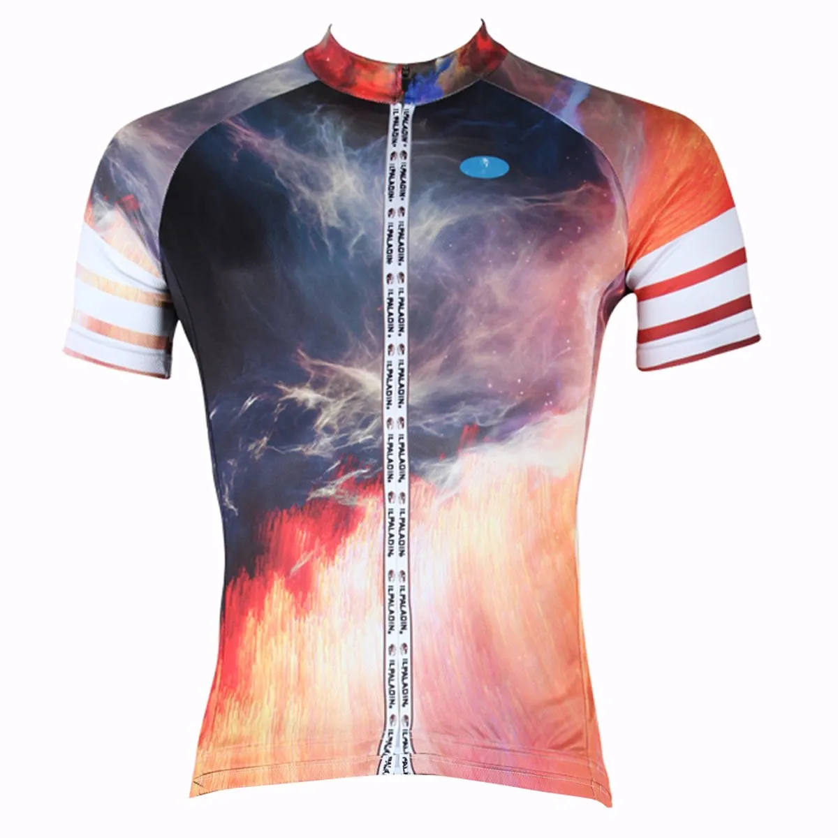 ILPALADINO Volcano Men's Professional MTB Cycling Jersey Breathable and Quick Dry Comfortable Bike Shirt for Summer NO.256