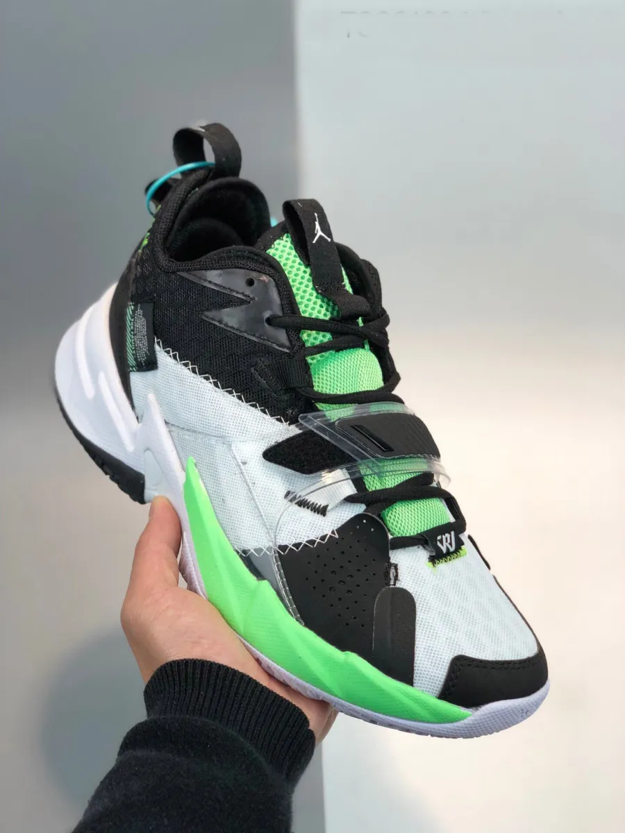 Jordan Why Not Zer0.3 Black White Green For Sale