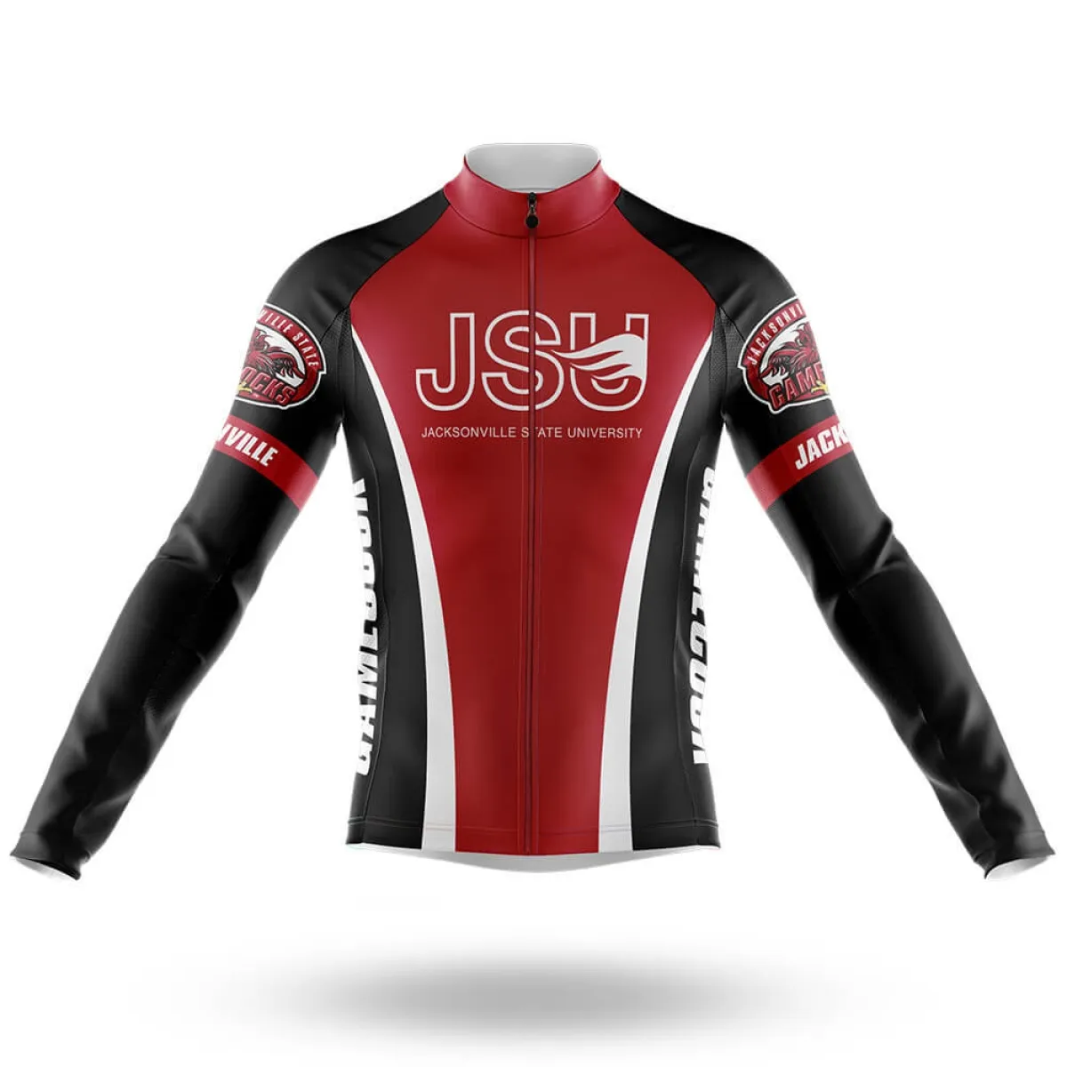 Jacksonville State University Long Sleeve Cycling Jersey Only
