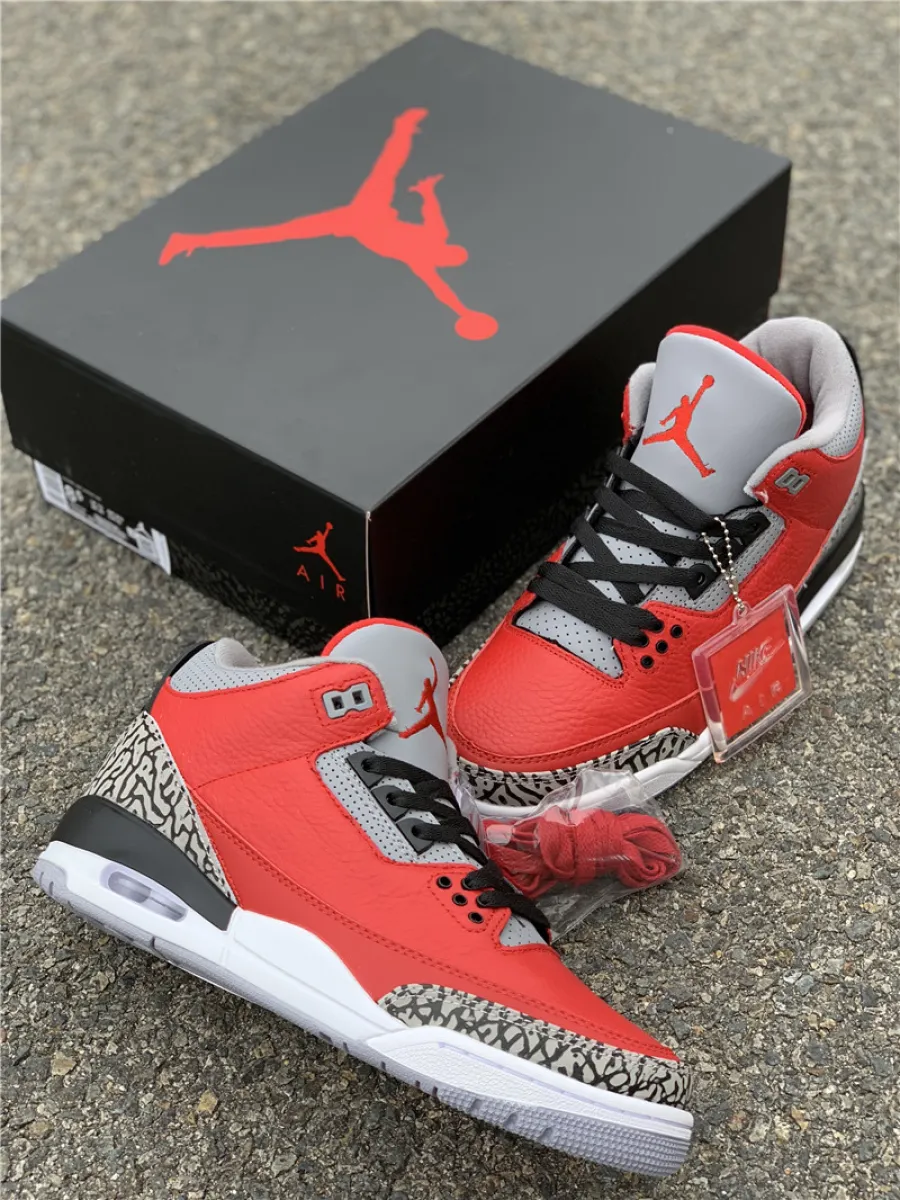 Air Jordan 3 SE 'Red Cement' CK5692-600 / cement red 3s