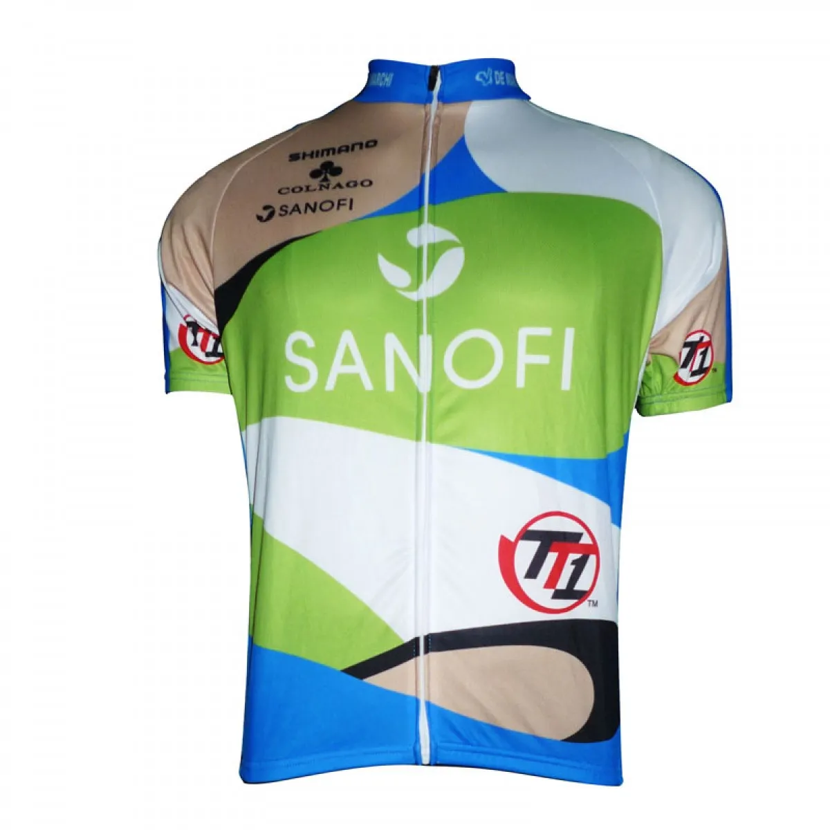 2012 SANOFI Team Short Sleeve Jersey Outlet