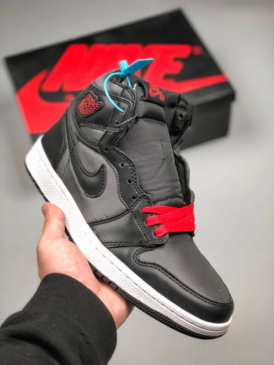 Air Jordan 1 Retro High OG Black/Gym Red-Black-White / red/black jordan 1