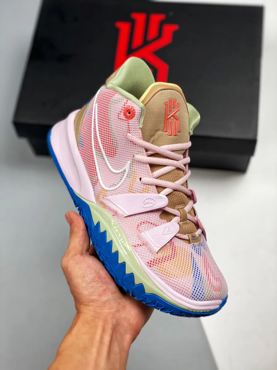 Nike Kyrie 7 GS 1 World 1 People Pink For Womens CT4080-600 #kyrie 7 '1 world 1 people pink
