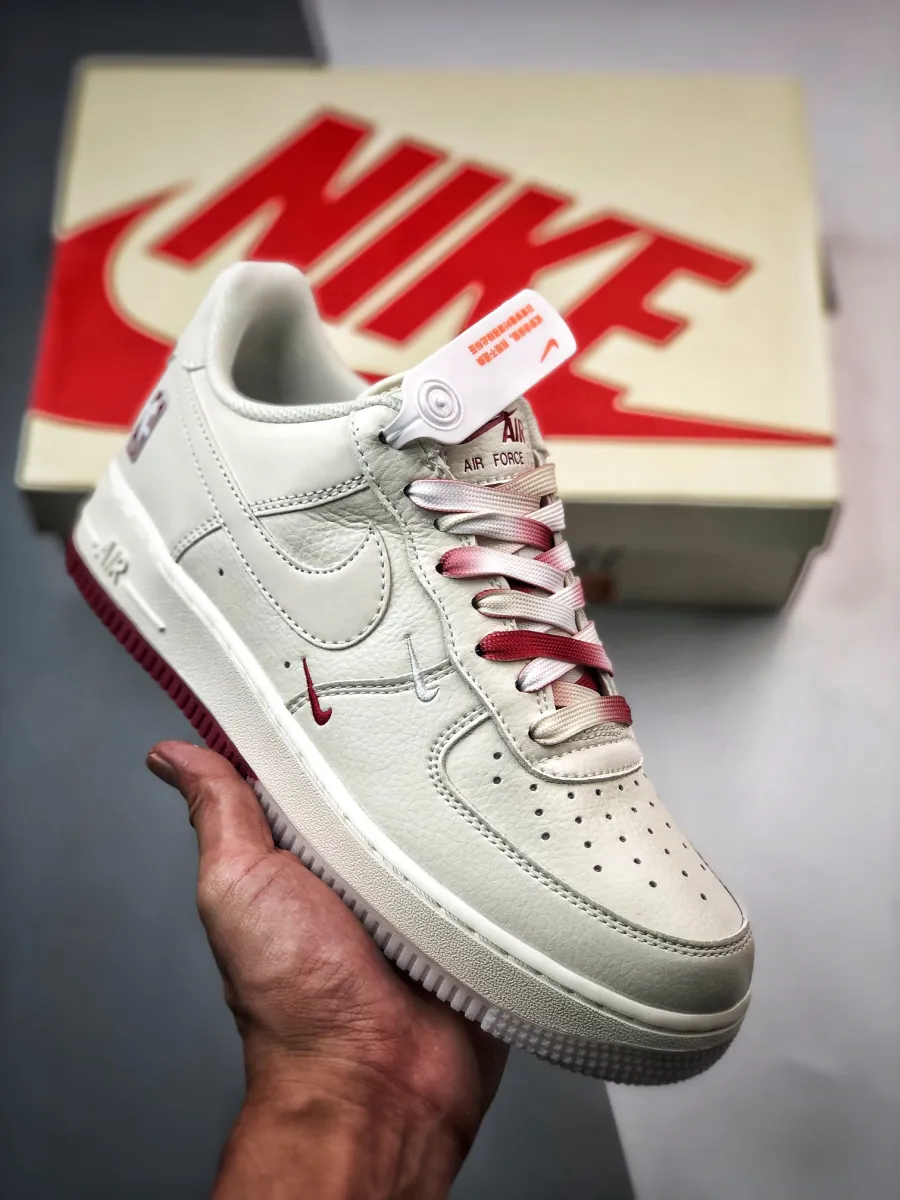 Nike Air Force 1 Low 'All-Star' White Red For Sale