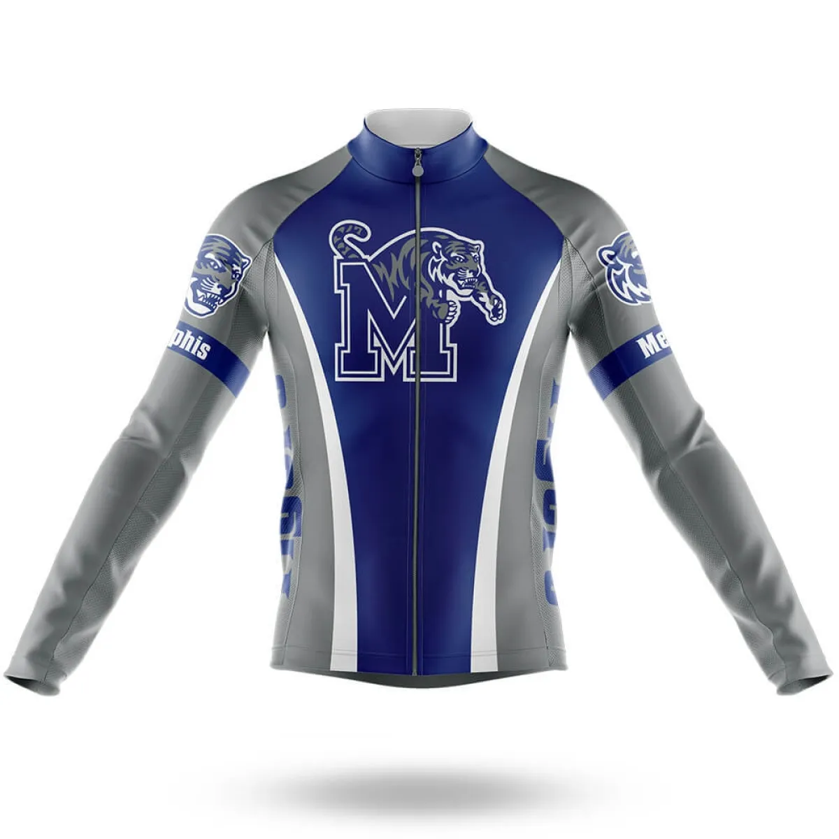University of Memphis Long Sleeve Cycling Jersey Only