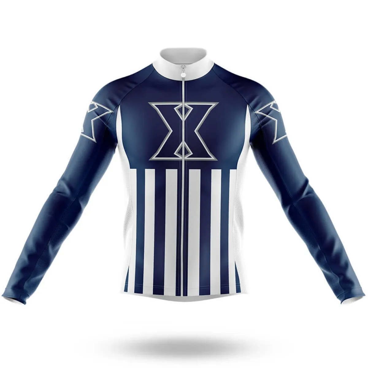 Xavier University USA - Men's Cycling Kit - Long Sleeve Jersey