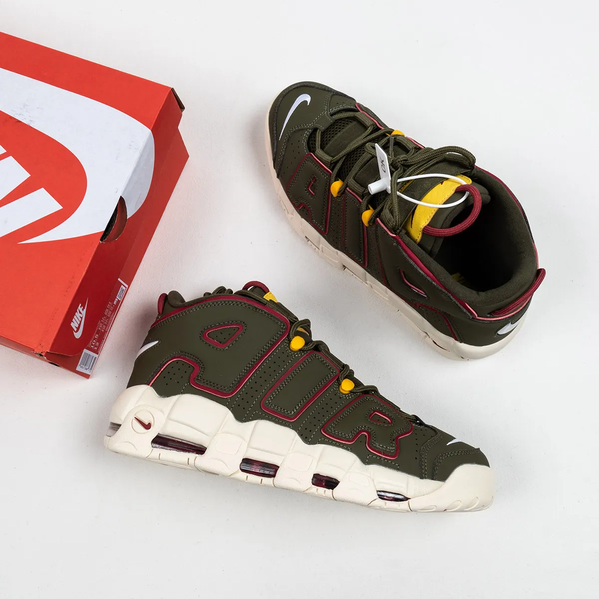 Nike Air More Uptempo Cargo Khaki DH0622-300 - cargo khaki uptempo