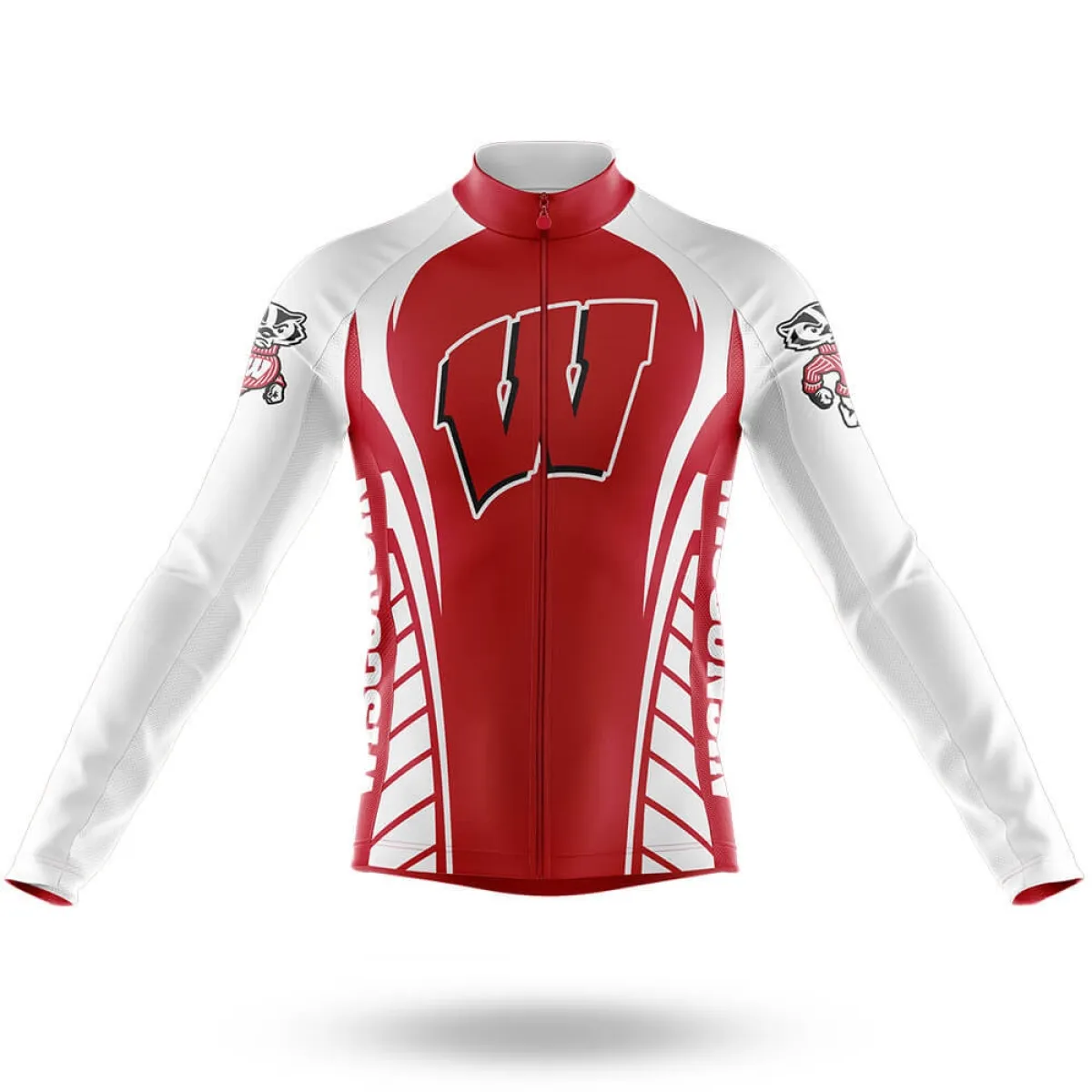 To Buy Go Badgers V3 Long Sleeve Cycling Jersey Only