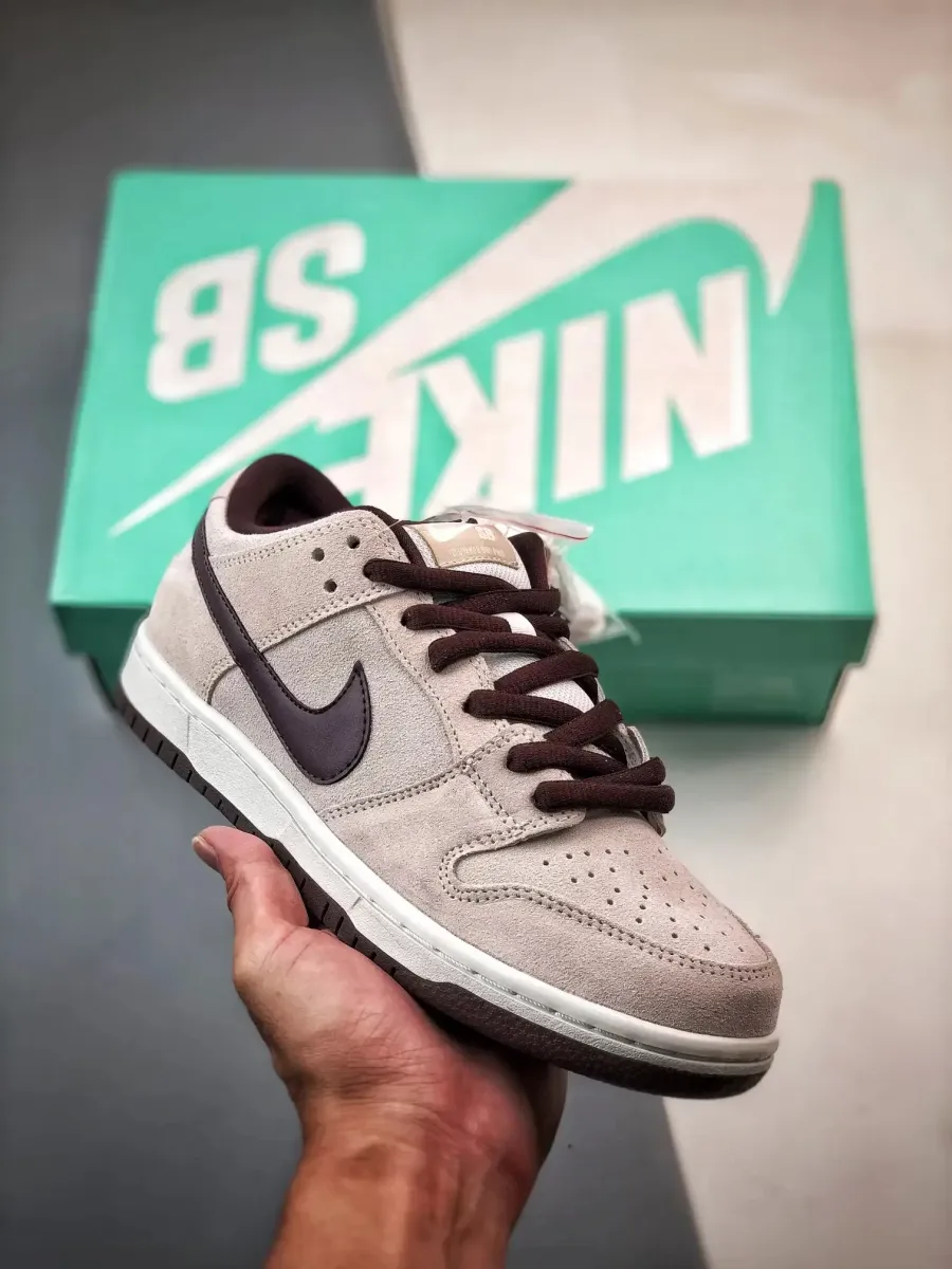 Nike SB Dunk Low Desert Sand/Mahogany #Nike Dunk Low Desert Sand BQ6817-004