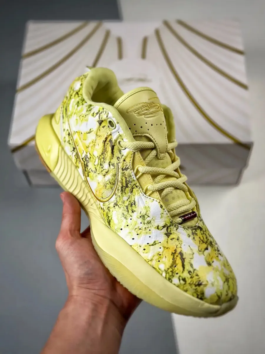 Nike LeBron 21 Yellow Marble Brand New