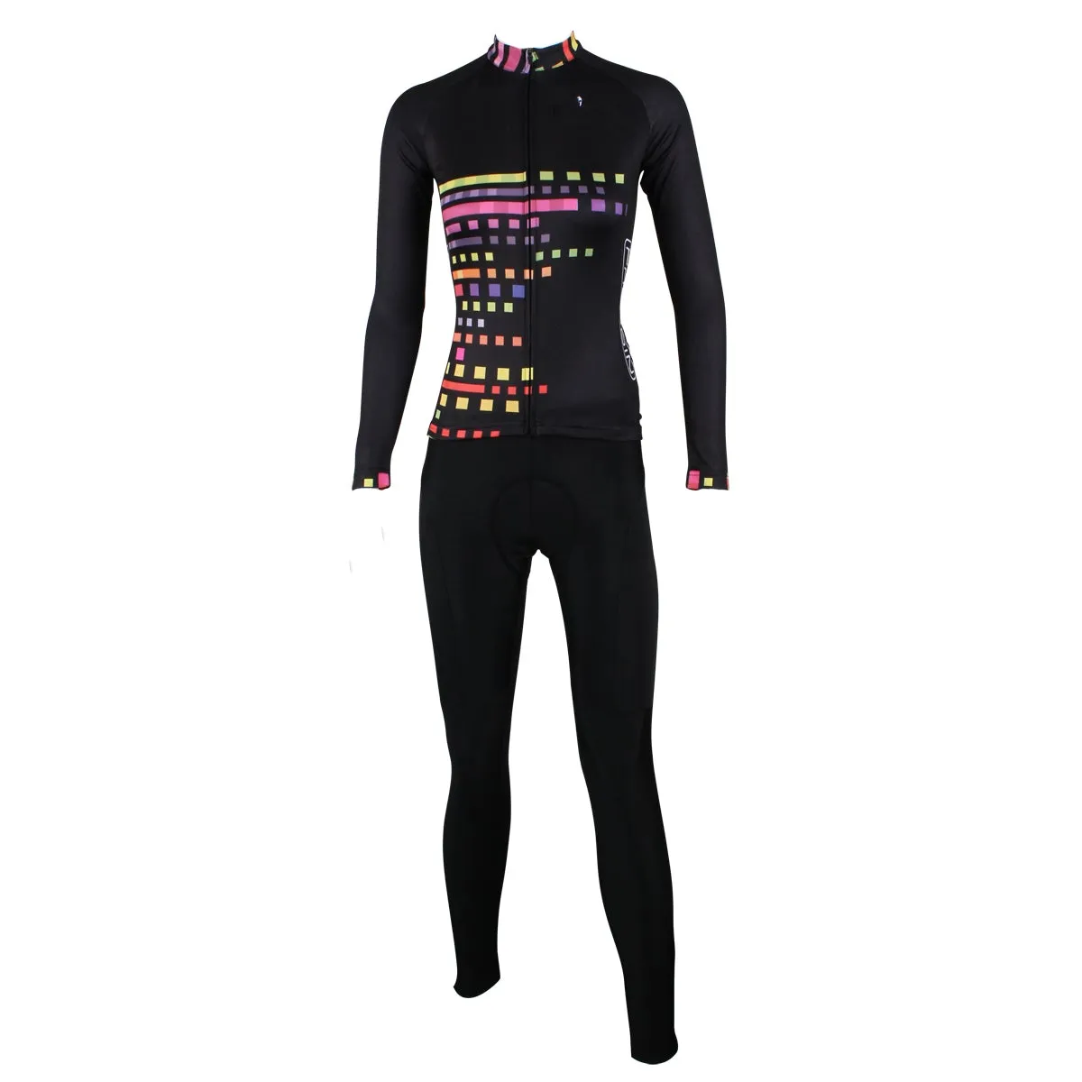 ILPALADINO Women's Long/Short-Sleeve Cycling Clothing Apparel Outdoor Sports Leisure Biking Shirt Suits with Tights NO.216