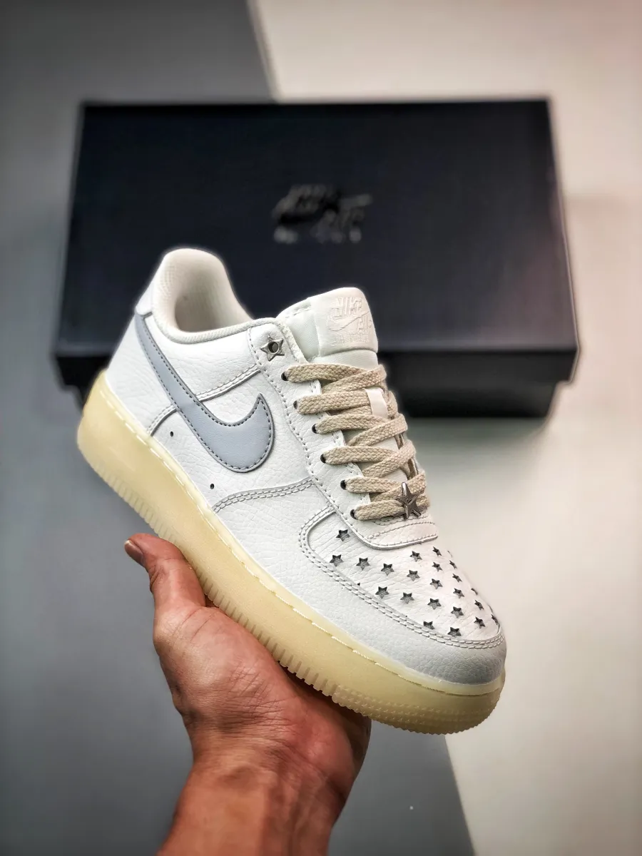 Air Force 1 'Starry Night' FD0793-100 White/Light Brown-Silver - starry night air force 1