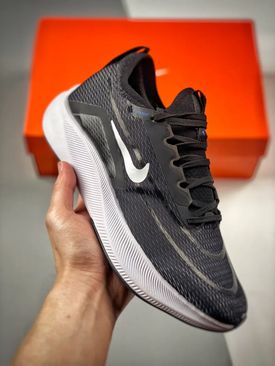 Nike Zoom Fly 4 Black White CT2392-001 Brand New