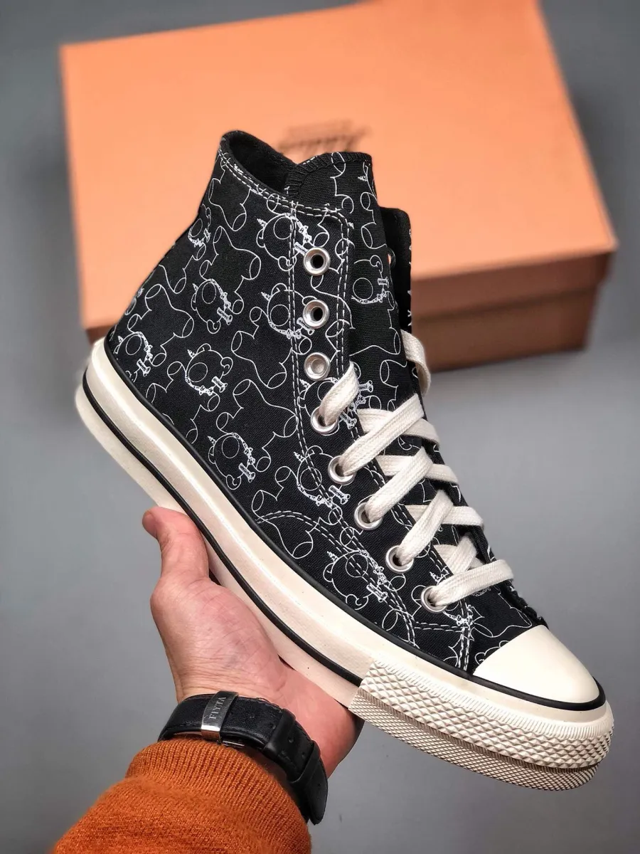UNDERCOVER X Converse Addict Chuck Taylor High Top Black 1666265644 For Sale