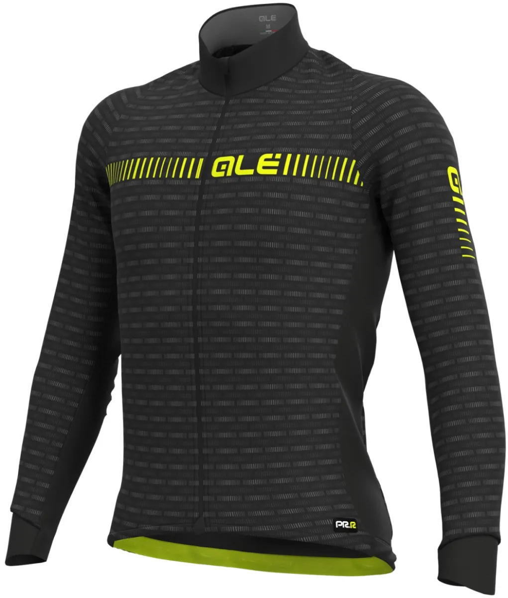 ALE' Green Road PRR Yellow Long Sleeve Jersey,
