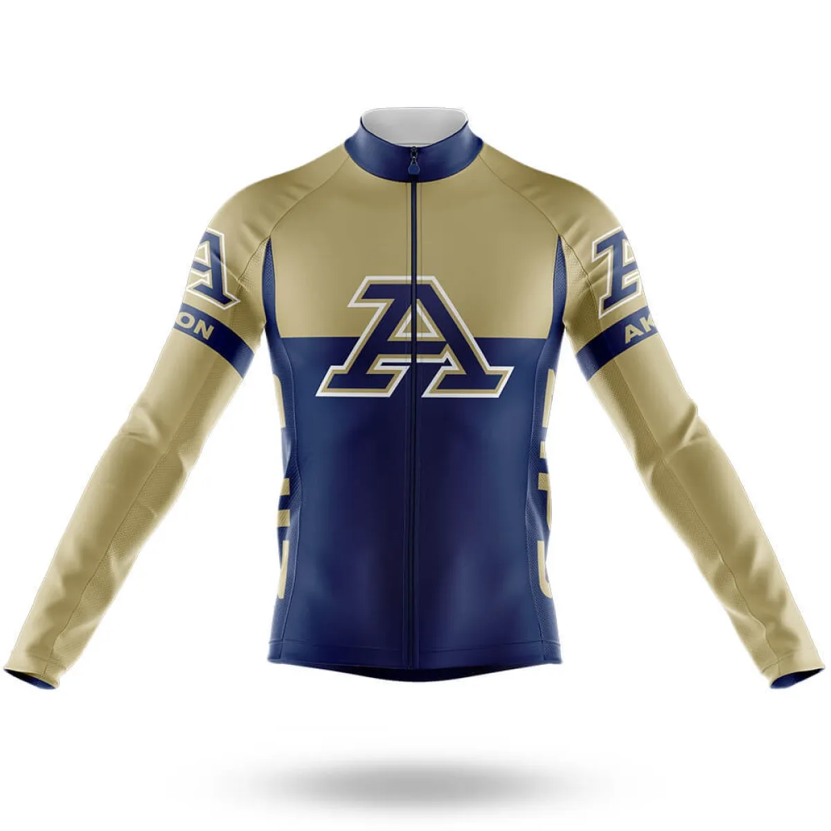 University of Akron V2 Long Sleeve Cycling Jersey Only