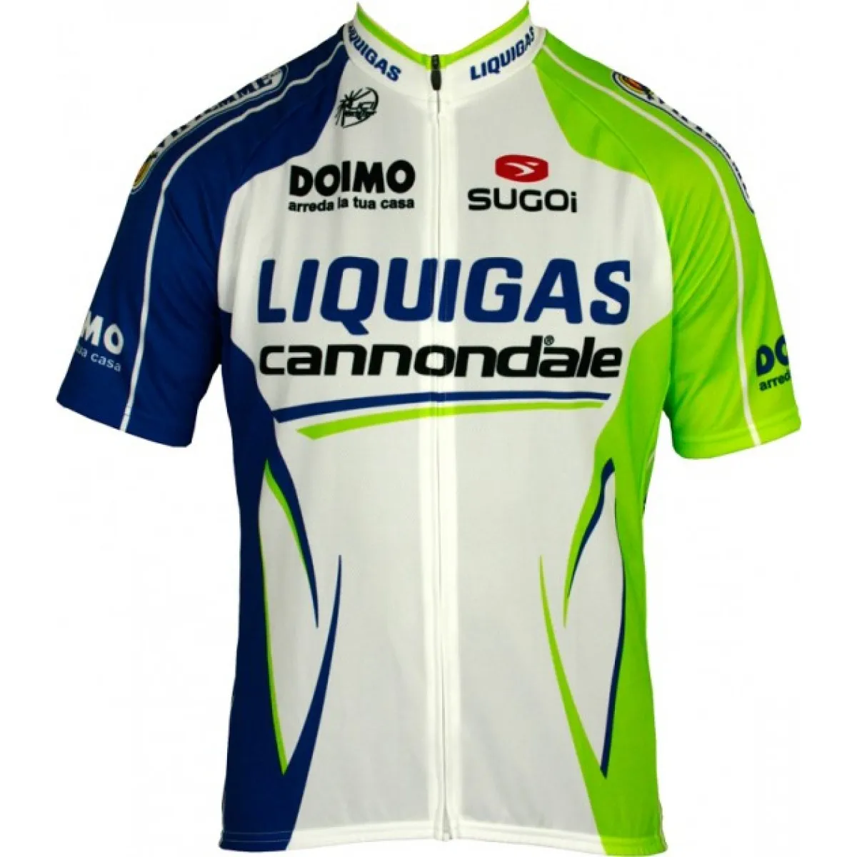 LIQUIGAS CANNONDALE 2012 Black Edition Sugoi Radsport-Profi-Team Short Sleeve Jersey
