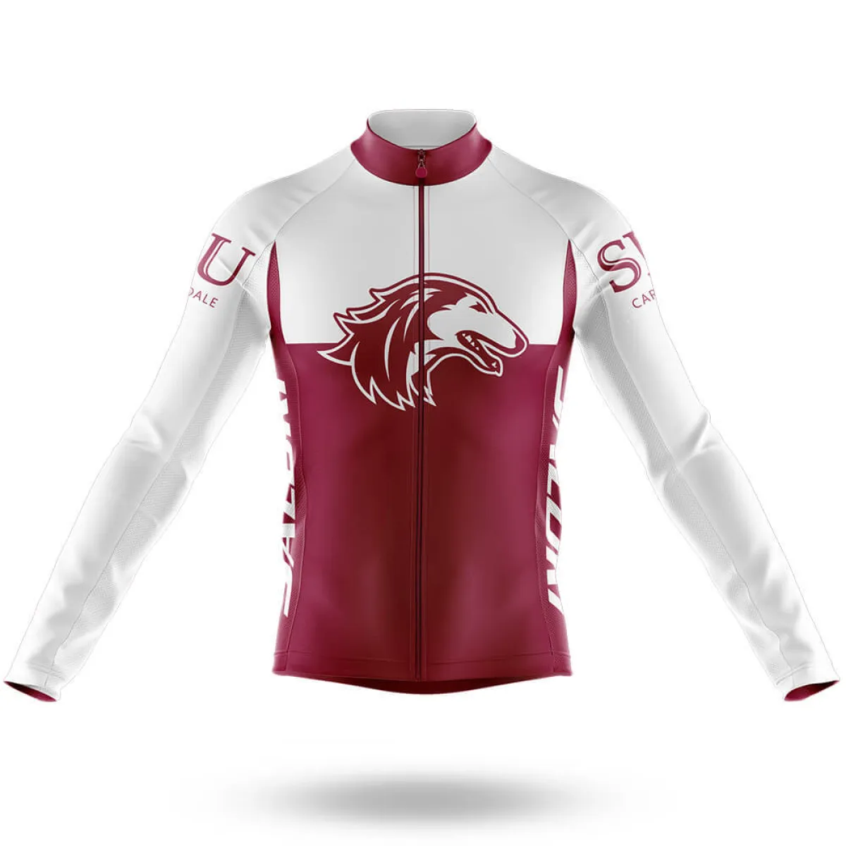 Southern Illinois University Carbondale V2 Long Sleeve Cycling Jersey Only