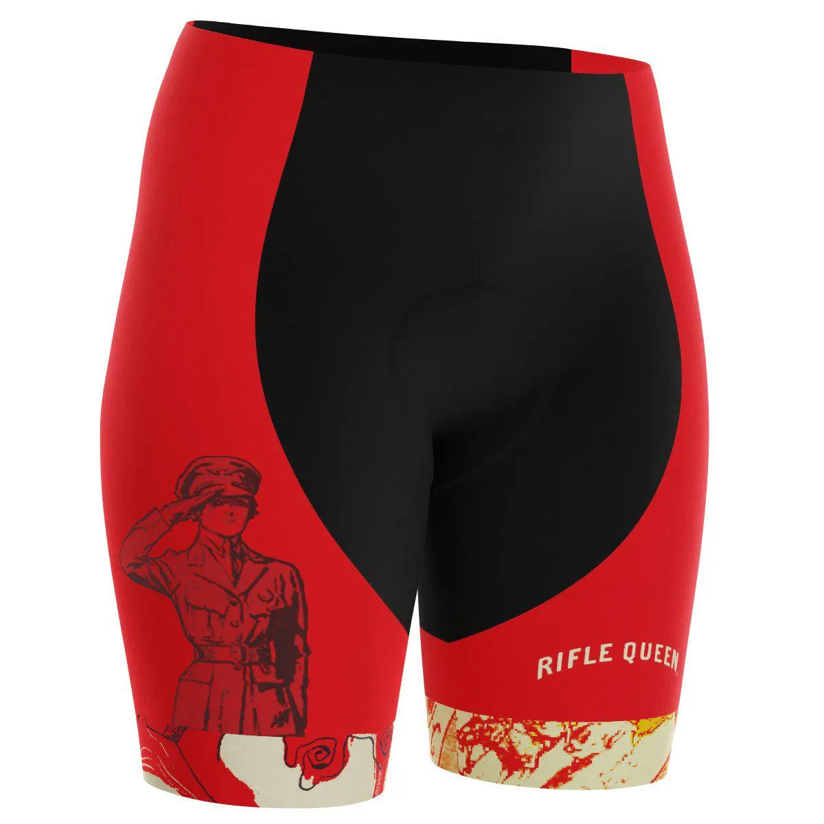 Women's Rifle Queen Pro-Band Cycling Shorts Brand New
