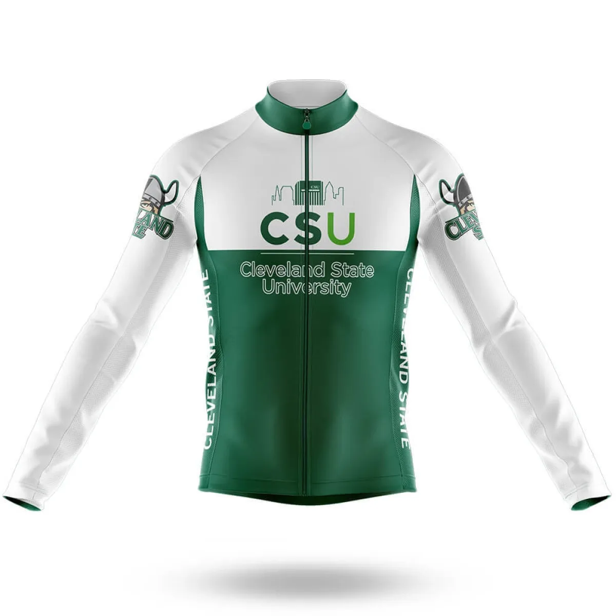Cleveland State University V2 Long Sleeve Cycling Jersey Only