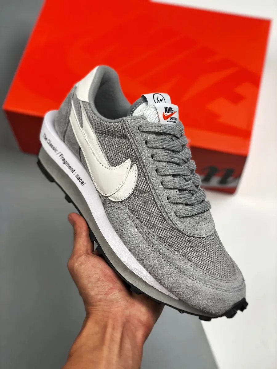 Fragment x Sacai x Nike LDWaffle Grey DH2684-001 #nike ld waffle sacai fragment