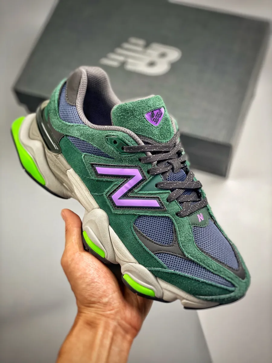 New Balance 9060 Green Blue / blue and green new balance