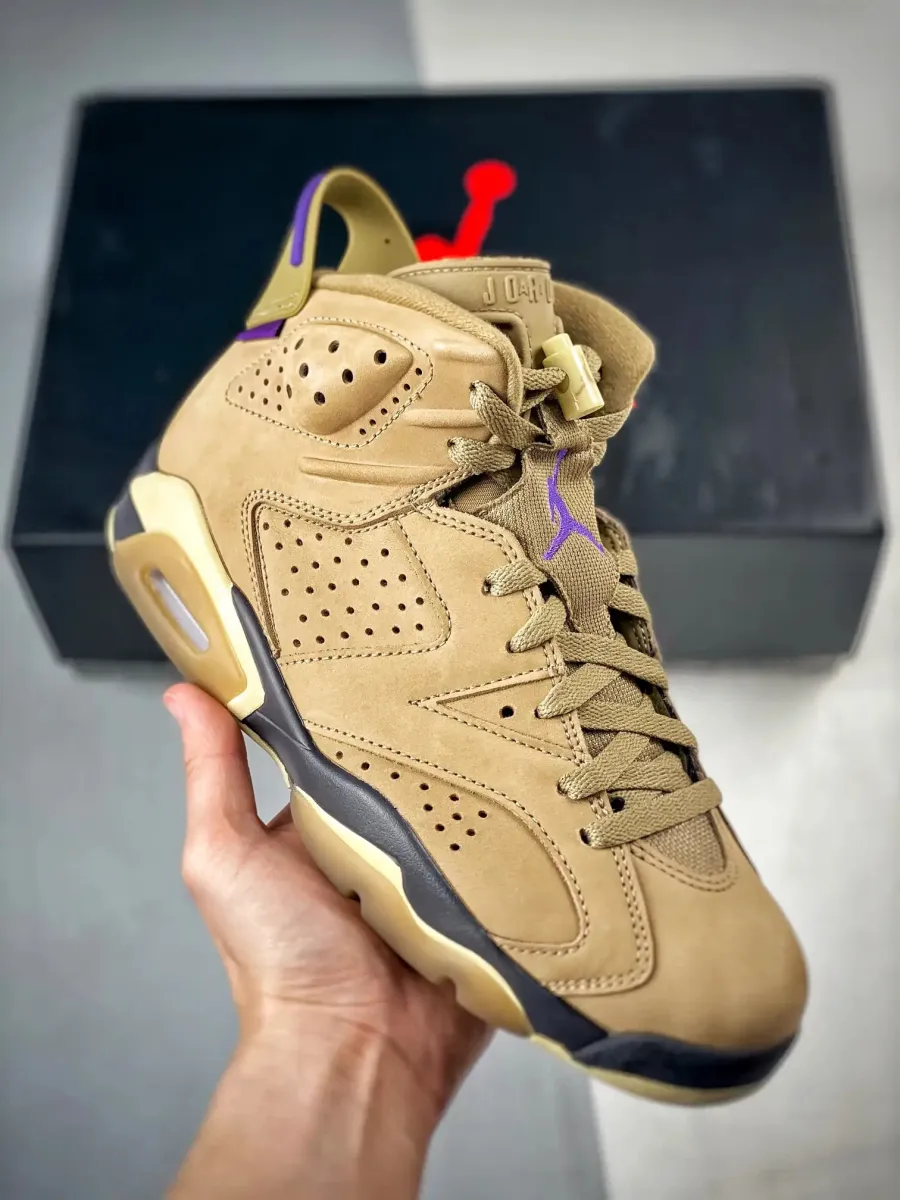 Where To Buy Air Jordan 6 Gore-Tex 'Brown Kelp' FD1643-300