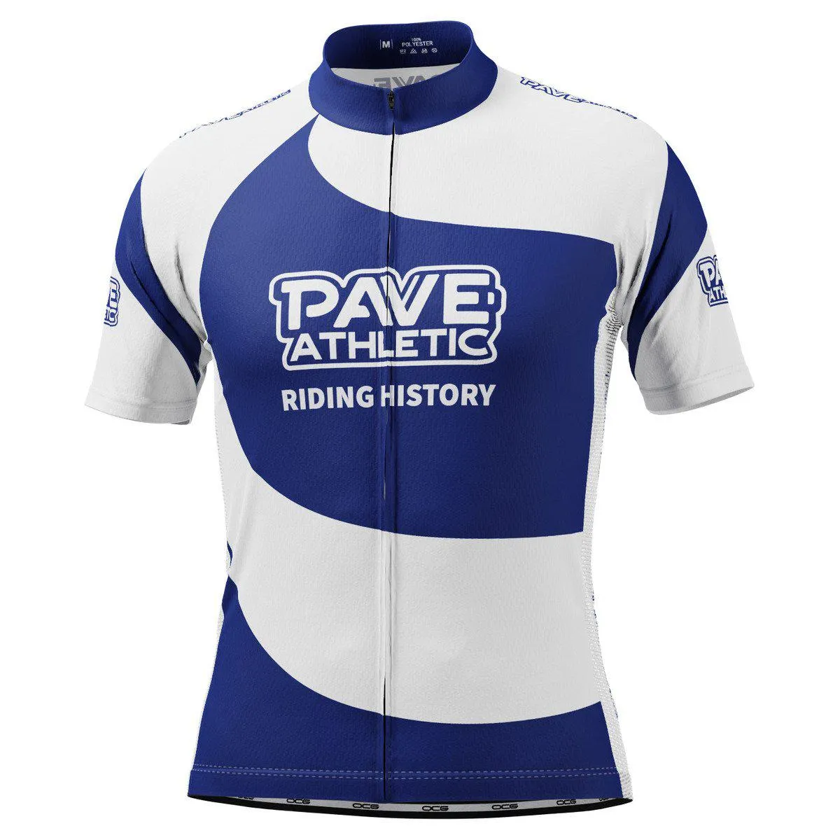 PAVE Athletic Silver Team Short Sleeve Cycling Jersey