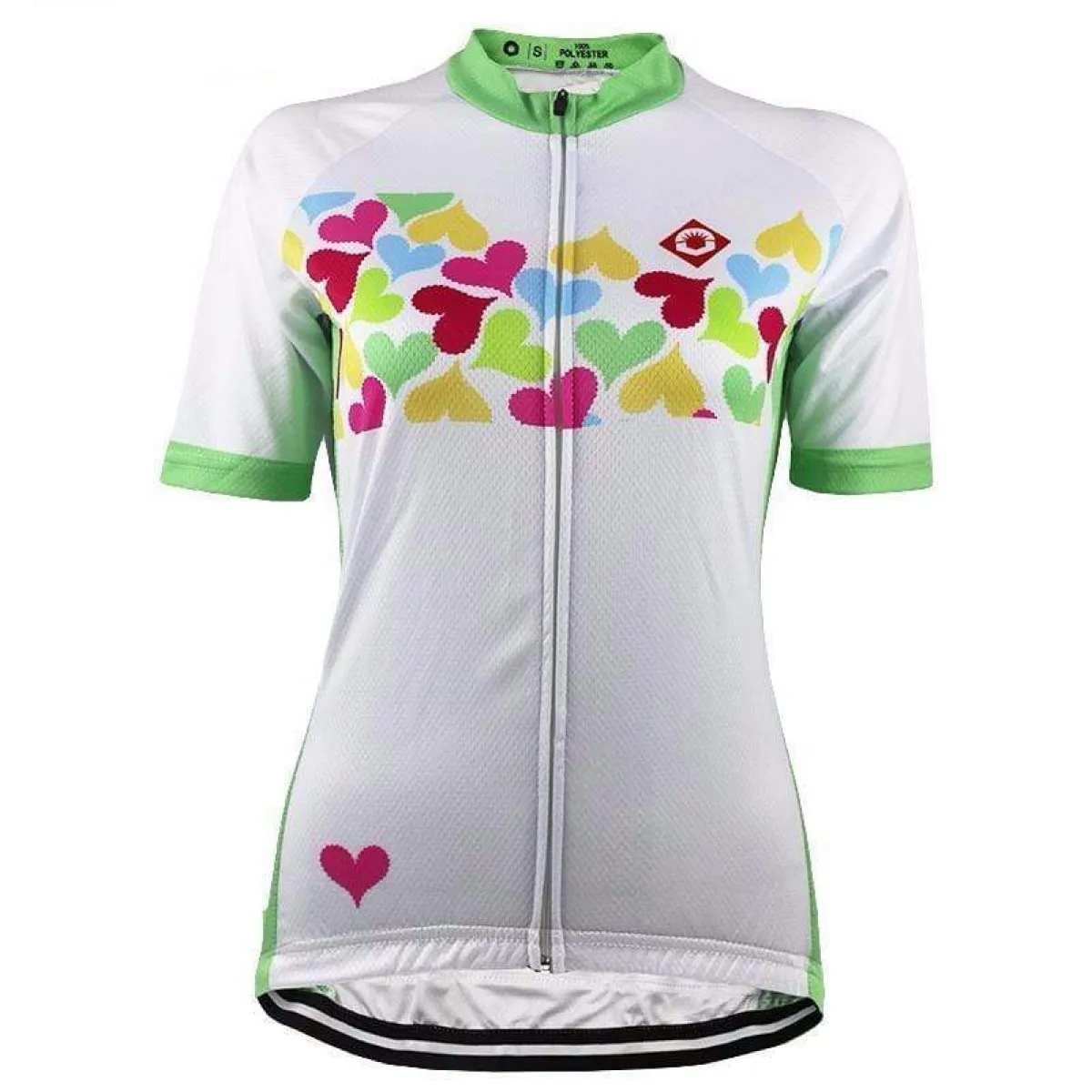 Women's Love Hearts Short Sleeve Cycling Jersey Online