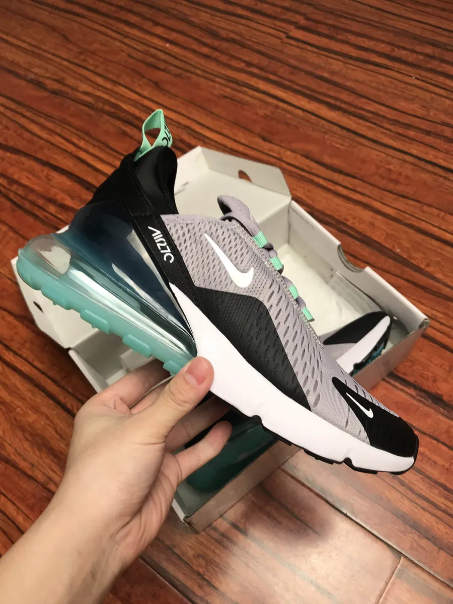 Nike Air Max 270 'Fresh Mint' Atmosphere Grey CJ0520-001 #air max 270 atmosphere grey