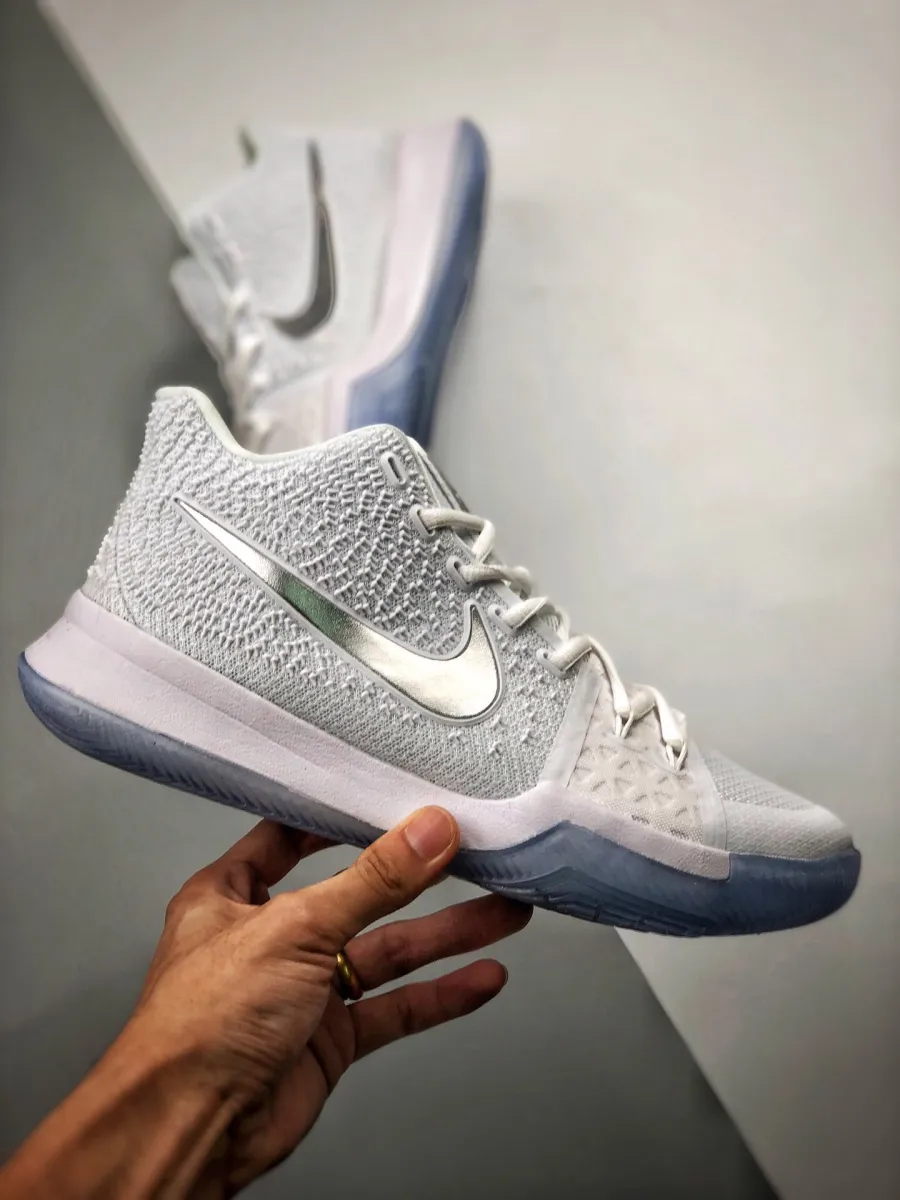 Nike Kyrie 3 White Chrome 852395-103