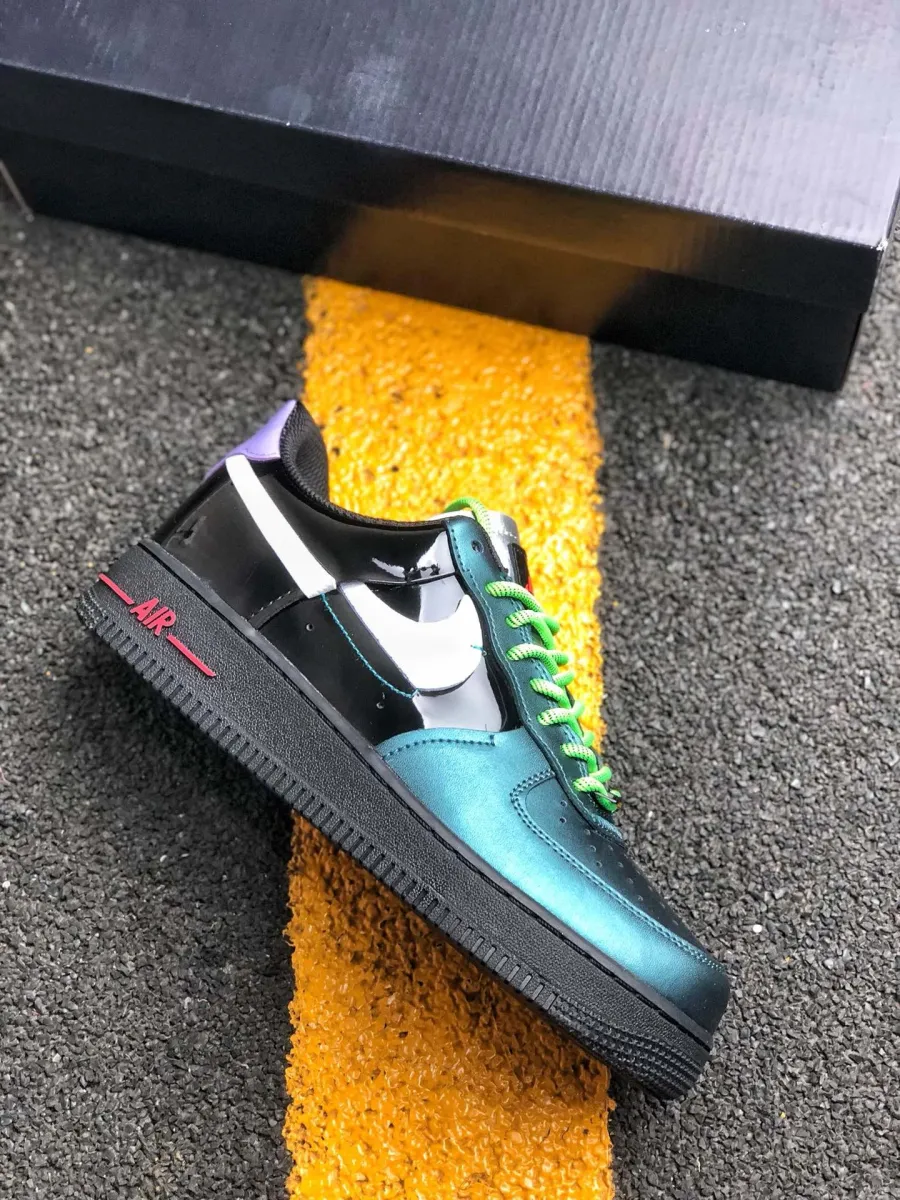 Nike Air Force 1 Vandalized With An Iridescent Finish To Buy