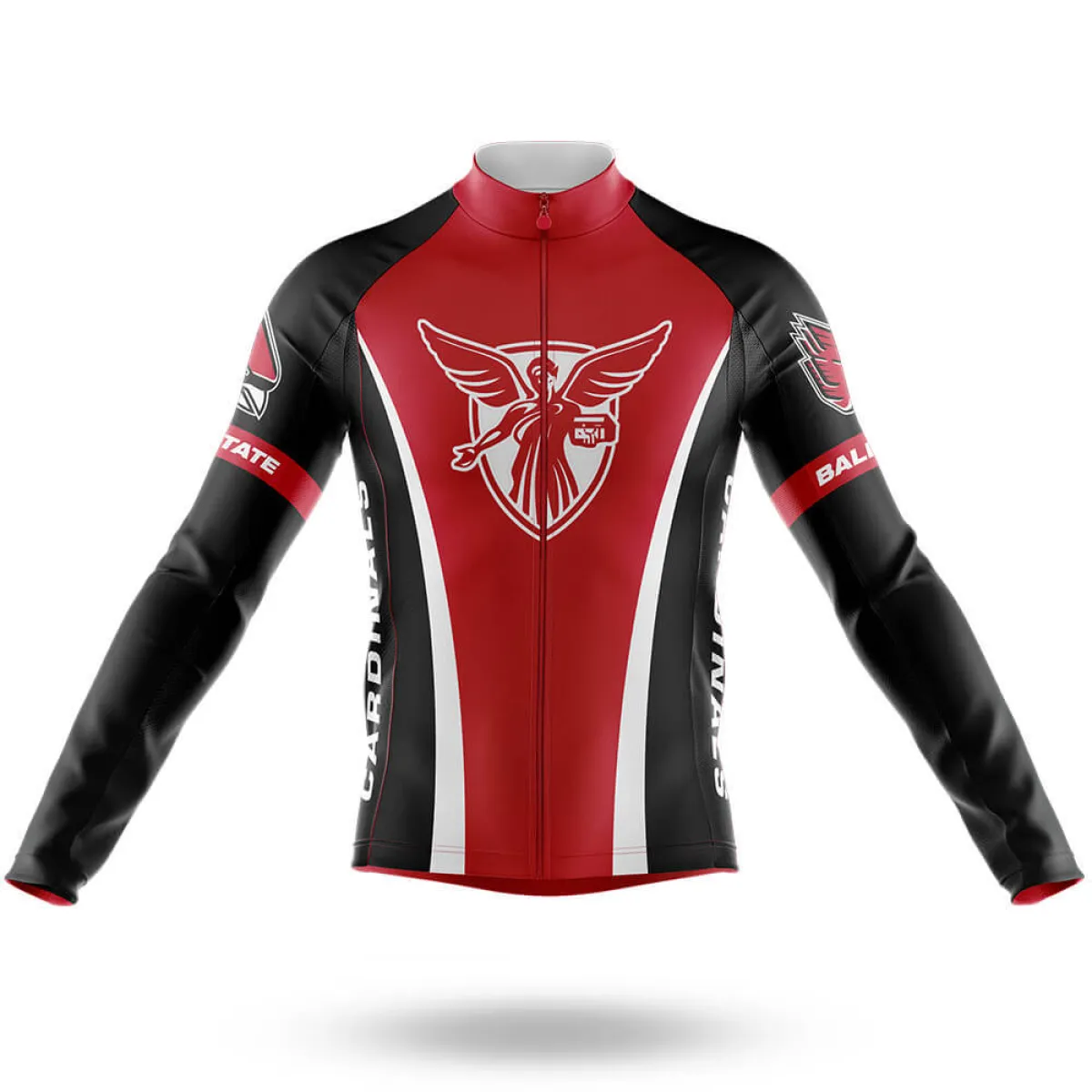 Ball State University Long Sleeve Cycling Jersey Only