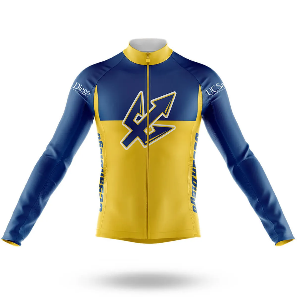 University of California San Diego V2 Long Sleeve Cycling Jersey Only