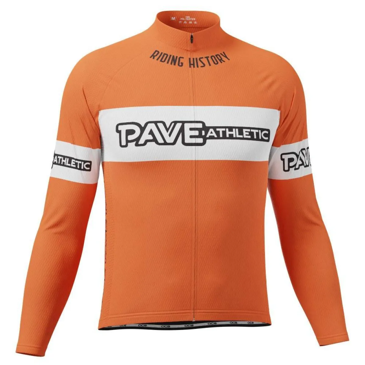 PAVE Athletic Retro Terme Long Sleeve Cycling Jersey