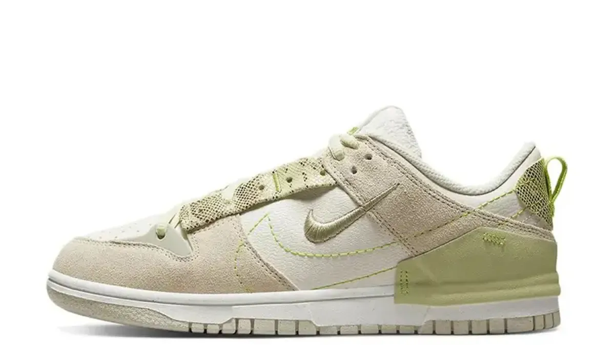 Nike Dunk Low Disrupt 2 'Green Snake' DV3206-001 Nike Dunk Low Green Snakeskin