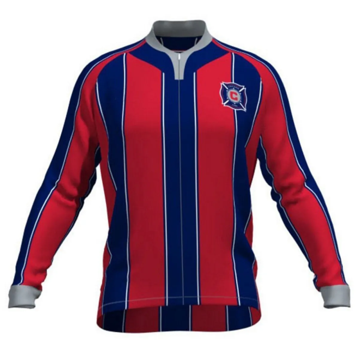 MLS Chicago Fire SC Long Sleeve Cycling Jerseys Z-1905631