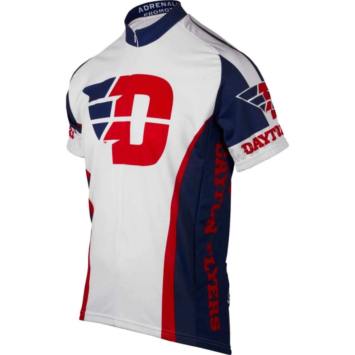 NCAA University of Dayton Flyers White Cycling Jerseys