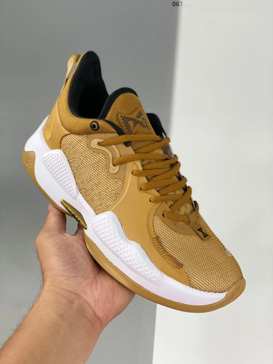 Nike PG 5 Beige/Gold CW3143-700 / pg5 wheat