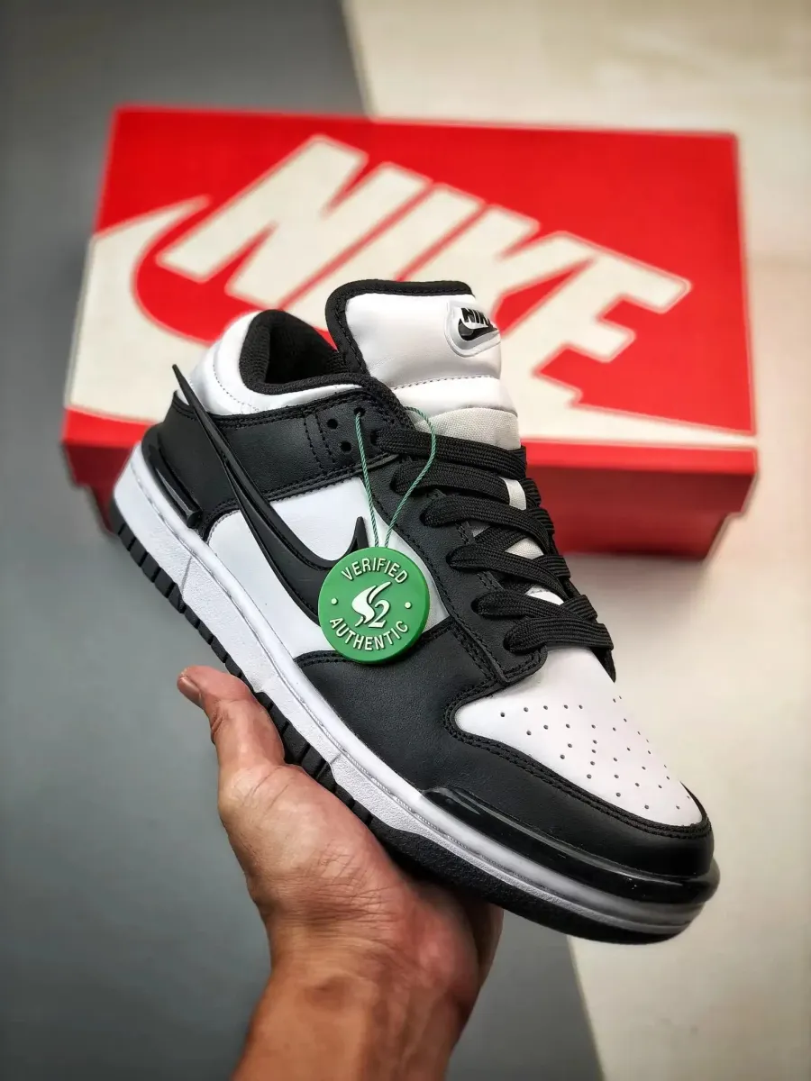 Nike Dunk Low Twist 'Panda' Black/White - Panda Twist