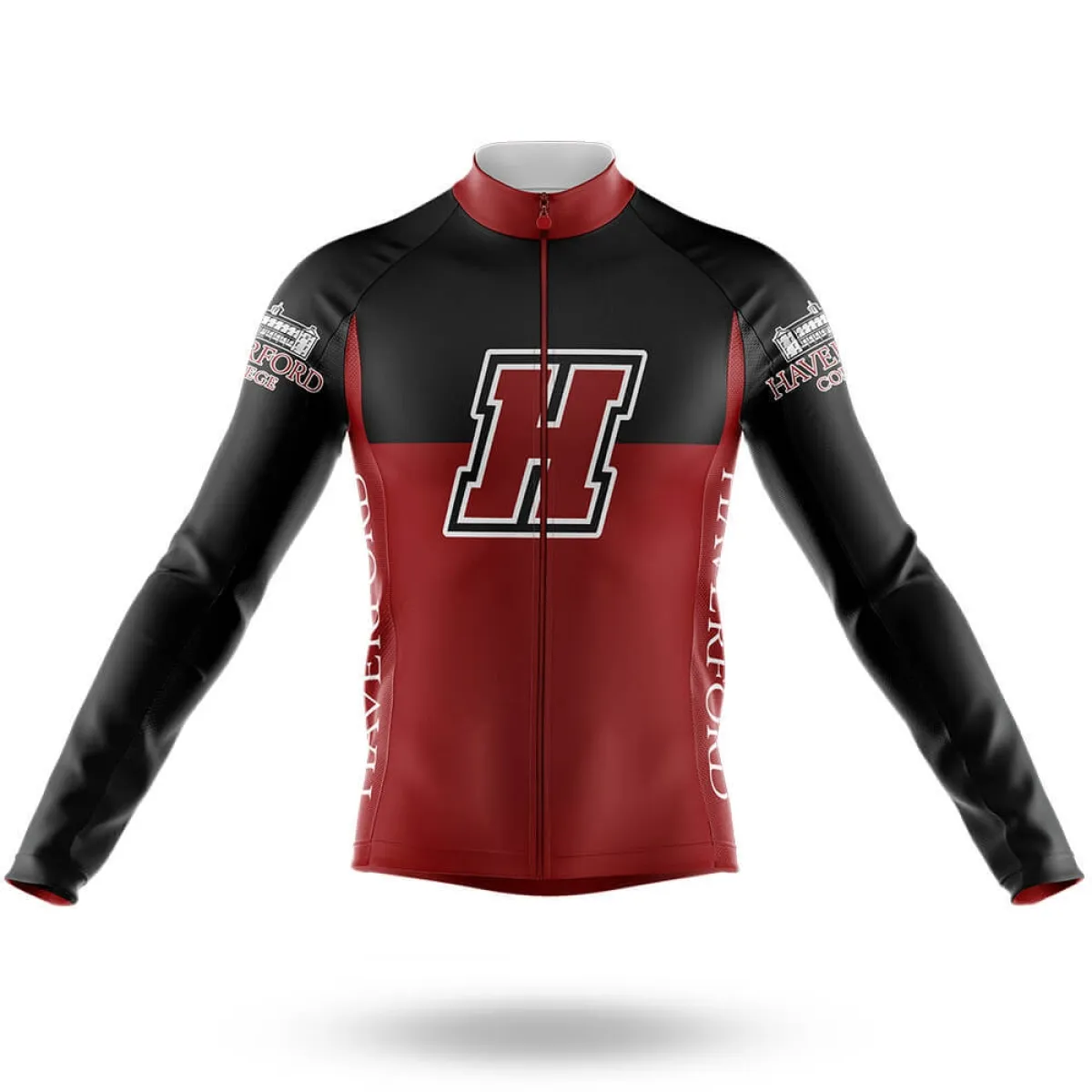Haverford College V2 Long Sleeve Cycling Jersey Only