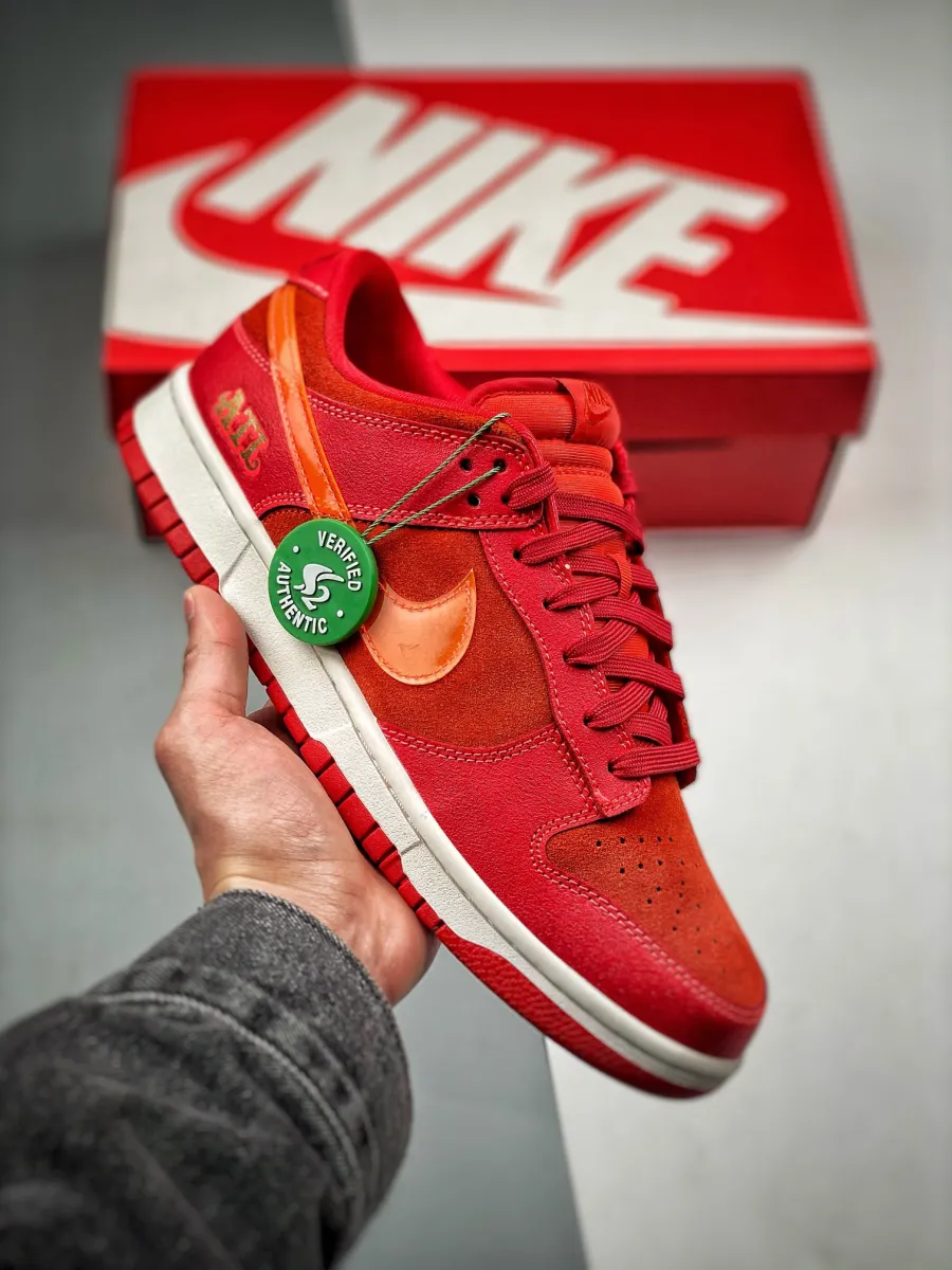 Nike Dunk Low ATL University Red/Bright Crimson FD0724-657 / nike dunks low goat