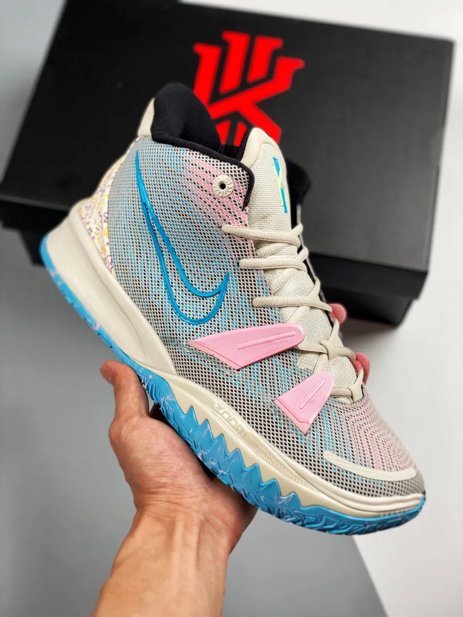 Nike Kyrie 7 Pale Ivory/Chlorine Blue-Black CZ0141-100